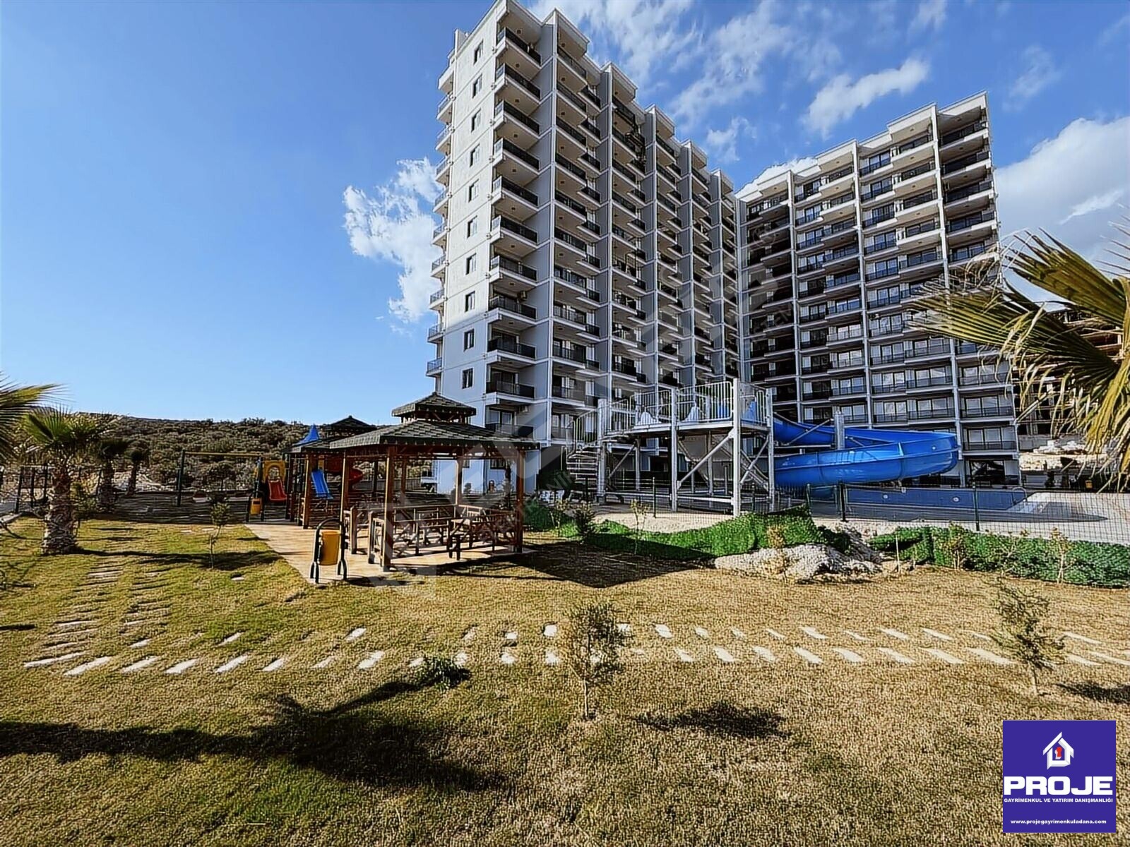 KUMKUYU PLAJINA 5 DK PANORAMİK DENİZ MANZARALI AQUAPARKLI 1+1 - 3