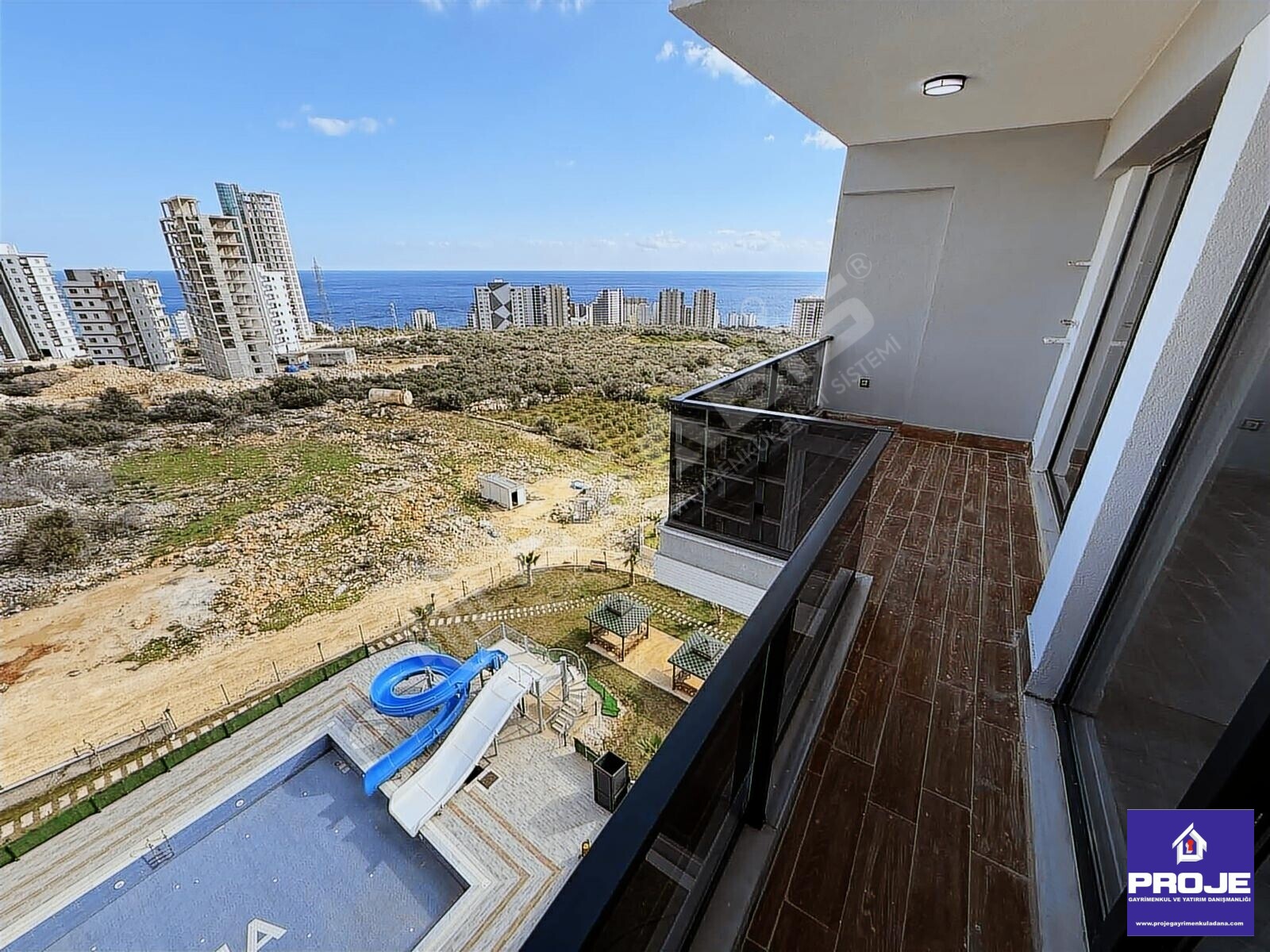 KUMKUYU PLAJINA 5 DK PANORAMİK DENİZ MANZARALI AQUAPARKLI 1+1 - 18