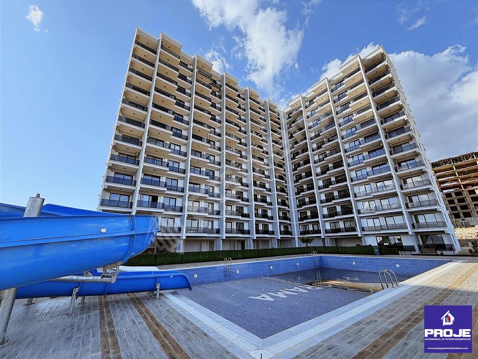 KUMKUYU PLAJINA 5 DK PANORAMİK DENİZ MANZARALI AQUAPARKLI 1+1 - 22