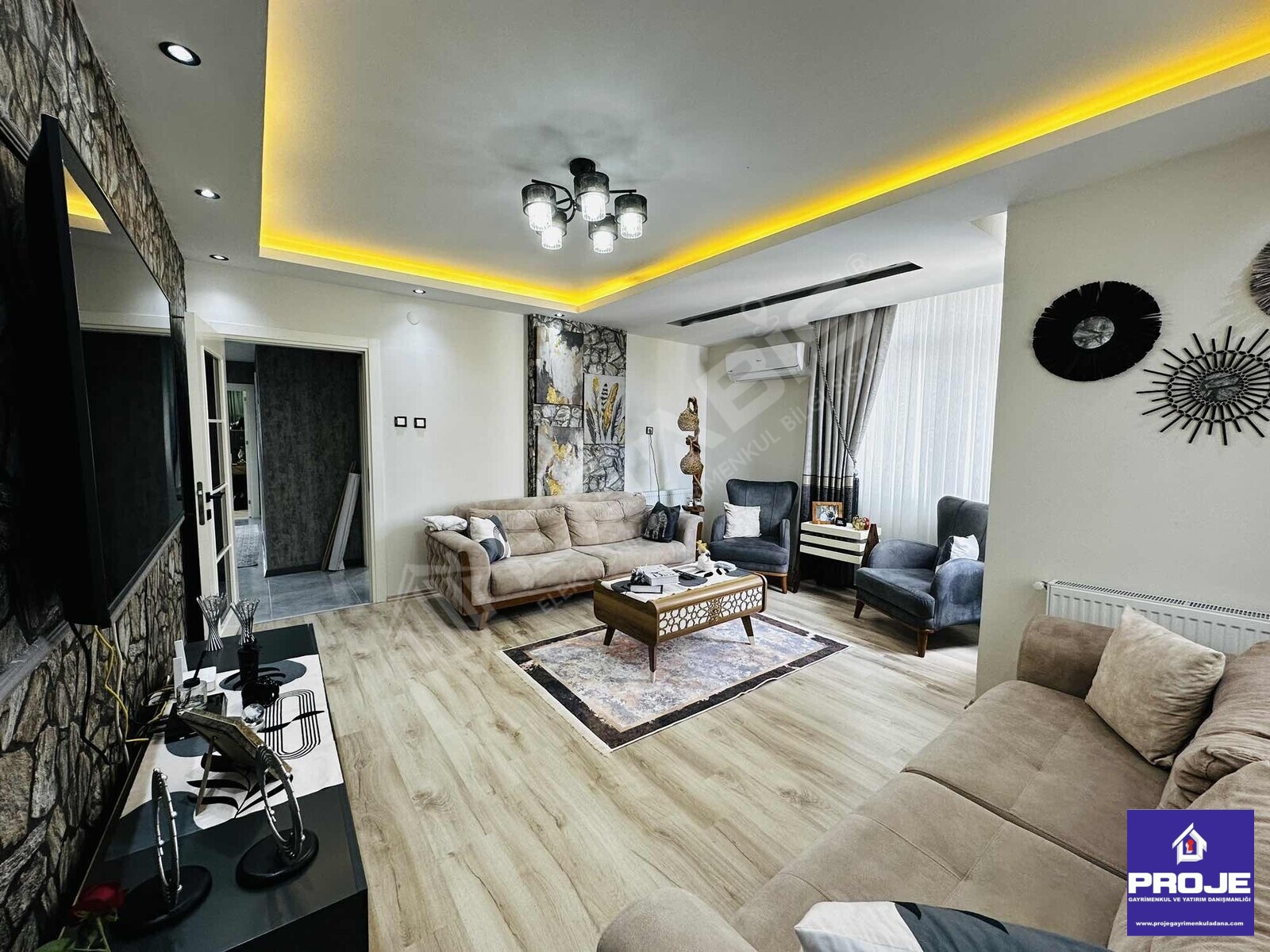 TOROS MAH 3+1+KAPALI MUTFAK+ÇİFT BANYO LUX DİZAYN SATILIK DAİRE - 7