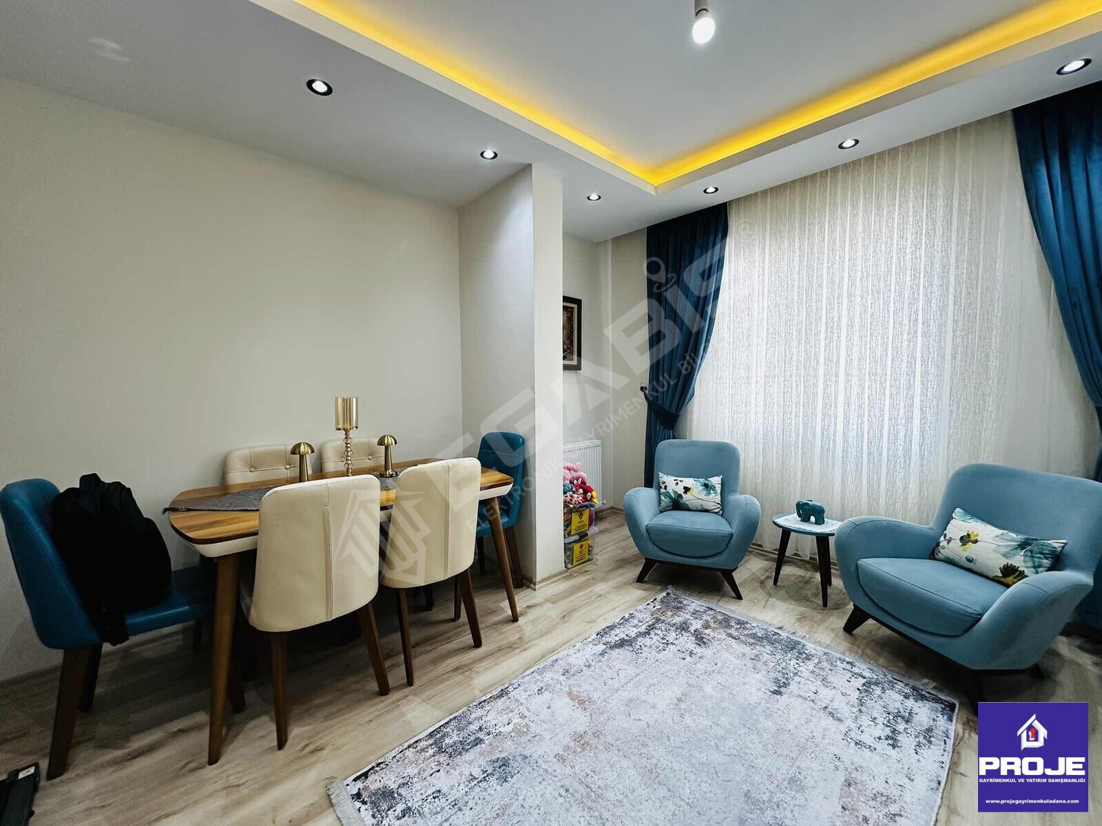TOROS MAH 3+1+KAPALI MUTFAK+ÇİFT BANYO LUX DİZAYN SATILIK DAİRE - 10
