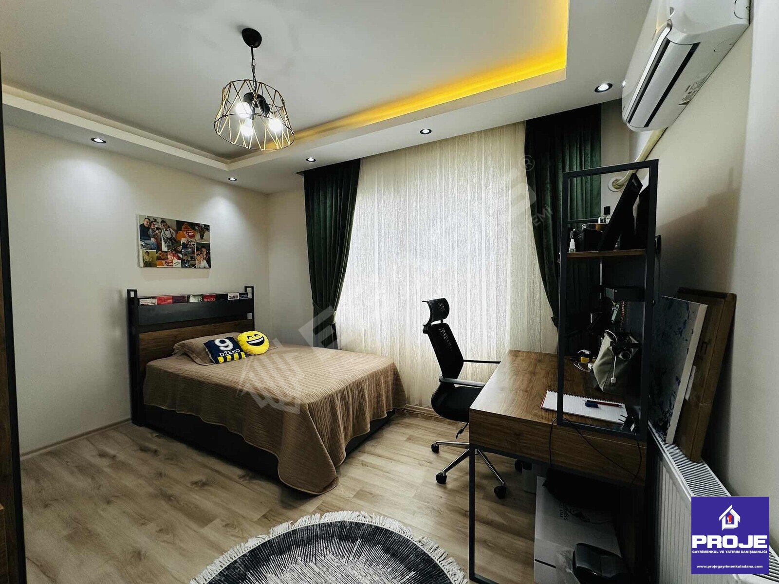 TOROS MAH 3+1+KAPALI MUTFAK+ÇİFT BANYO LUX DİZAYN SATILIK DAİRE - 18