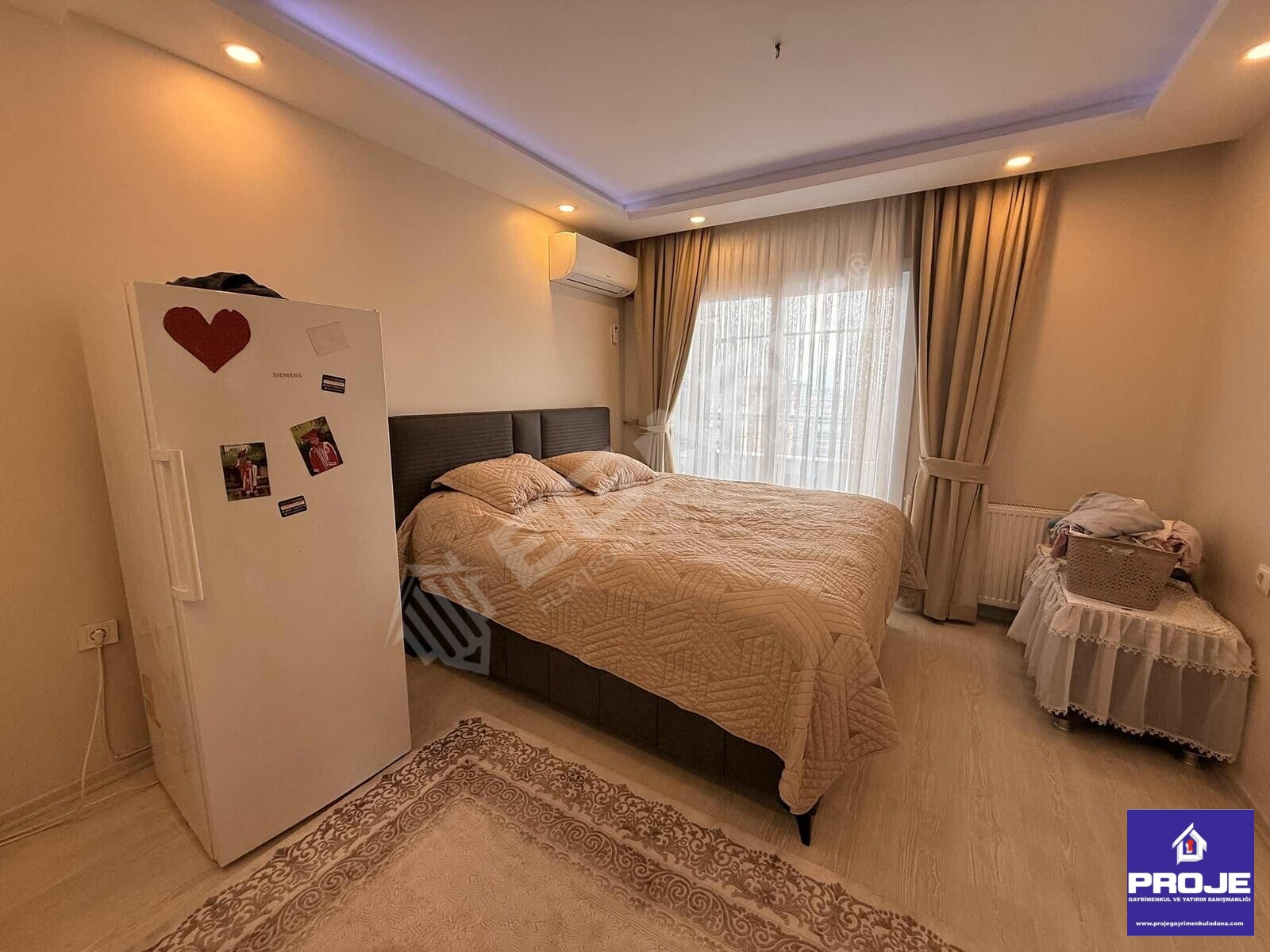 HUZUREVLERİ GENİŞ OTURUM İÇİ YAPILI ÇİFT BANYO 3+1 KAPALI MUTFAK - 9