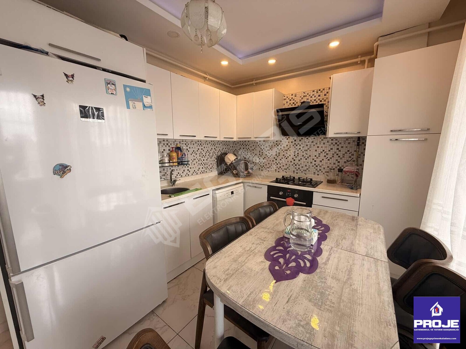 HUZUREVLERİ GENİŞ OTURUM İÇİ YAPILI ÇİFT BANYO 3+1 KAPALI MUTFAK - 12