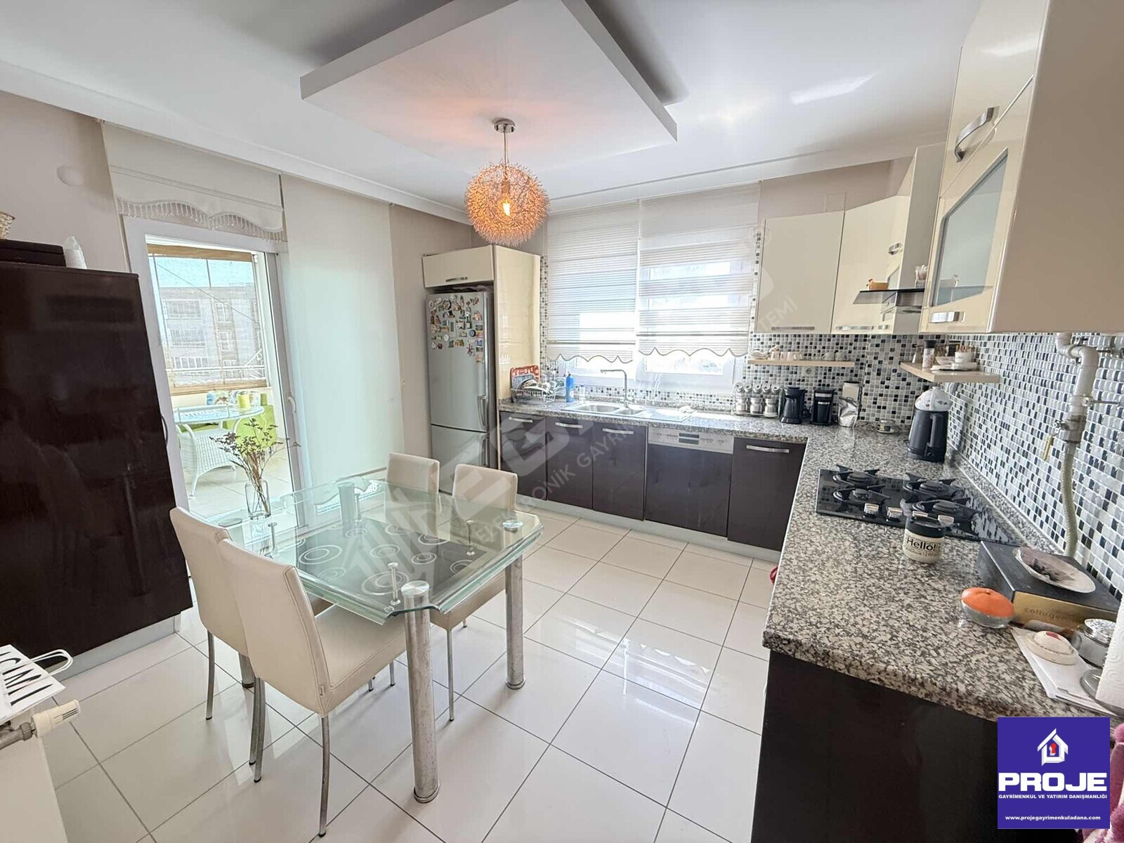 HAVUZLU GÜVENLİKLİ 3+1 KAPALI MUTFAK DAİRE - 2