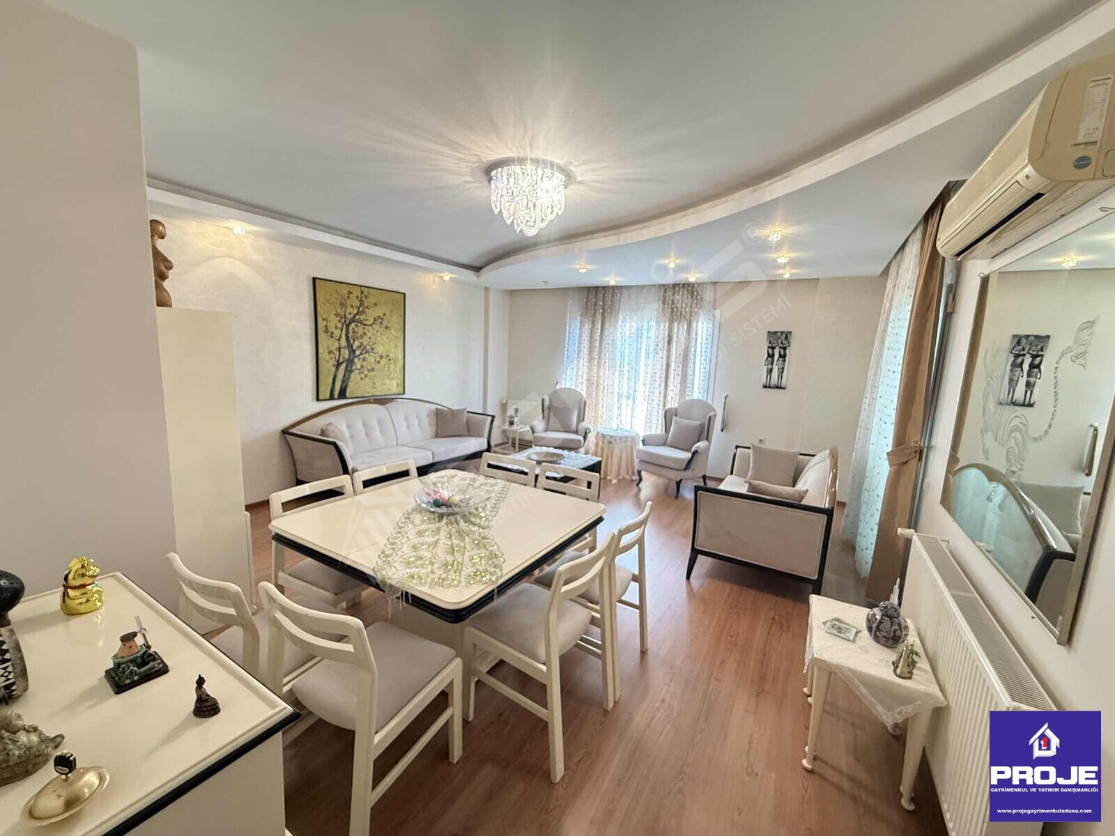 HAVUZLU GÜVENLİKLİ 3+1 KAPALI MUTFAK DAİRE - 6