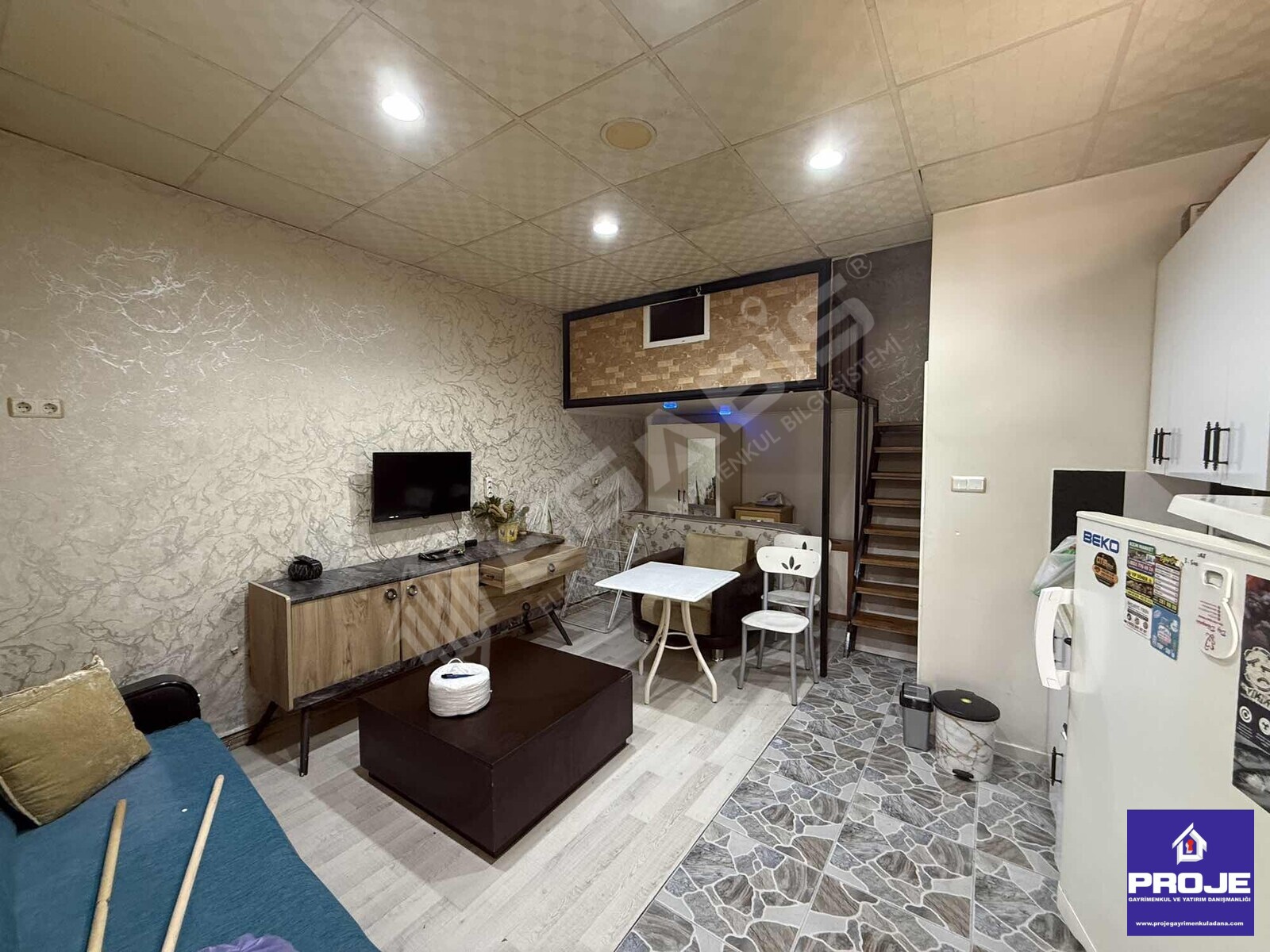 YEŞILYURT MAVİ BULVARA YAKIN 1+1 EŞYALI KİRALIK DAİRE - 7