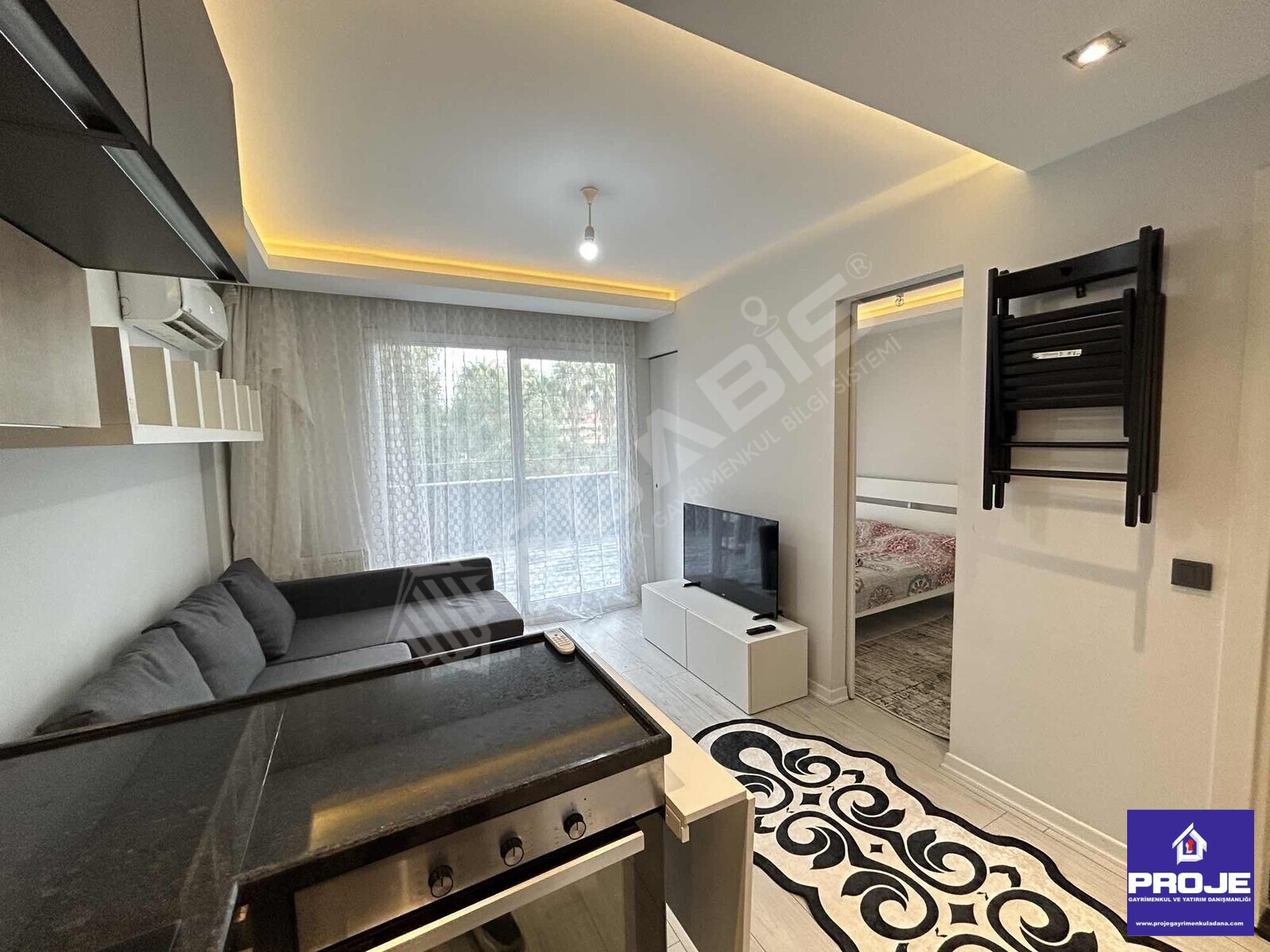1+1 EŞYALI DREAM LOFT MİAMİ TERASLI 7/24 GÜVENLİK HAVUZLU - 3