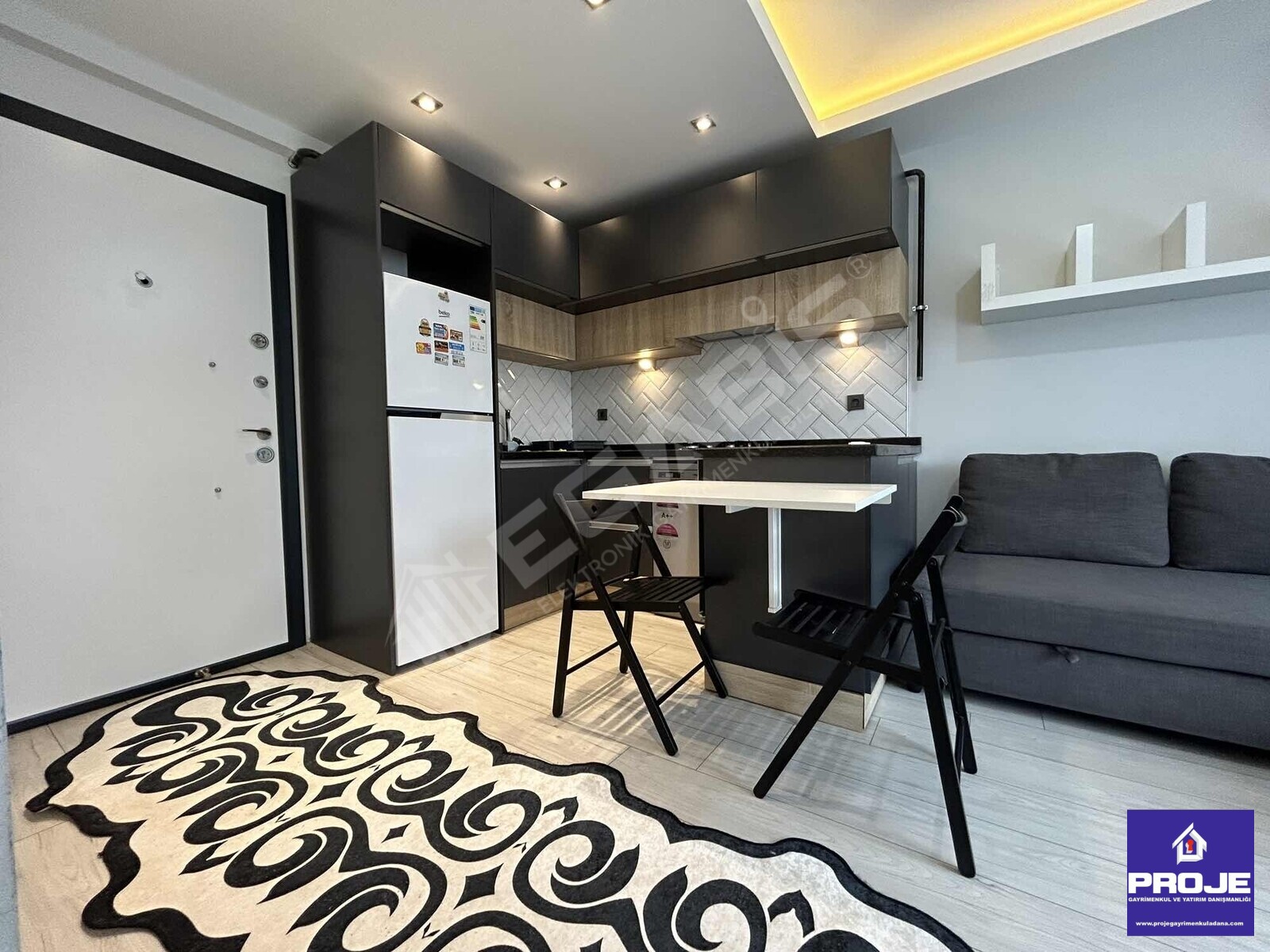 1+1 EŞYALI DREAM LOFT MİAMİ TERASLI 7/24 GÜVENLİK HAVUZLU - 4