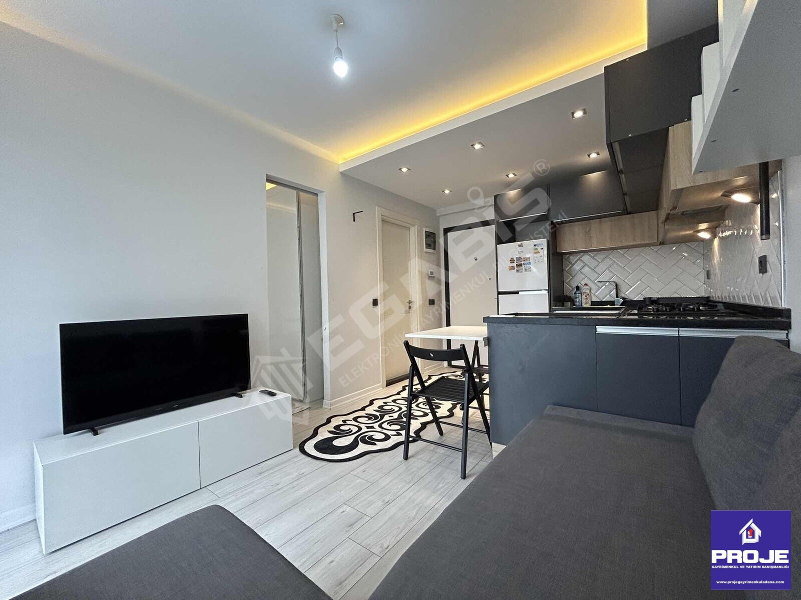 1+1 EŞYALI DREAM LOFT MİAMİ TERASLI 7/24 GÜVENLİK HAVUZLU - 12