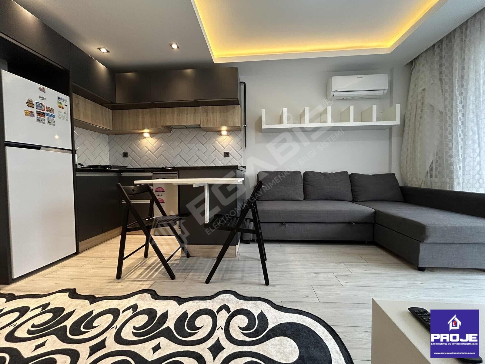 1+1 EŞYALI DREAM LOFT MİAMİ TERASLI 7/24 GÜVENLİK HAVUZLU - 22