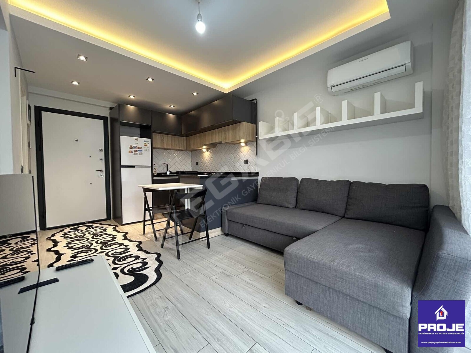 1+1 EŞYALI DREAM LOFT MİAMİ TERASLI 7/24 GÜVENLİK HAVUZLU - 23
