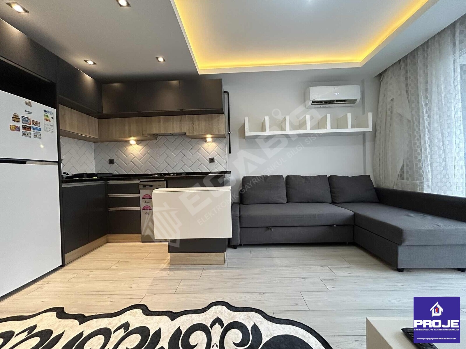 1+1 EŞYALI DREAM LOFT MİAMİ TERASLI 7/24 GÜVENLİK HAVUZLU - 27