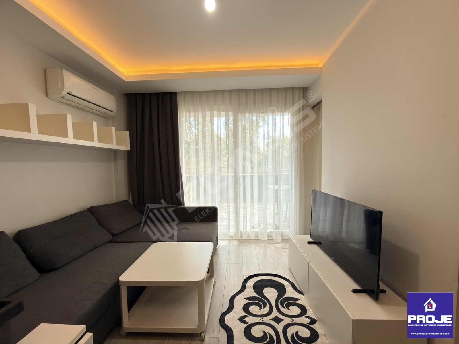 1+1 EŞYALI DREAM LOFT MİAMİ TERASLI 7/24 GÜVENLİK HAVUZLU - 33