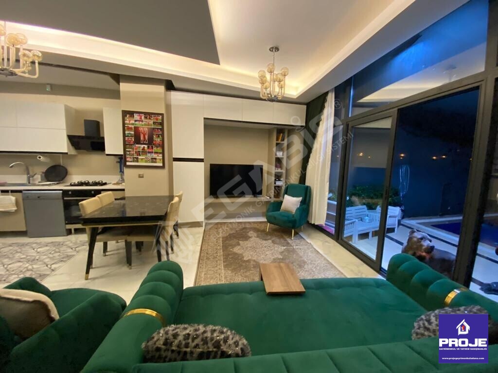 GÜRSELPAŞA'DA MUHTEŞEM DİZAYNLI EŞYALI KİRALIK DAİRE - 7