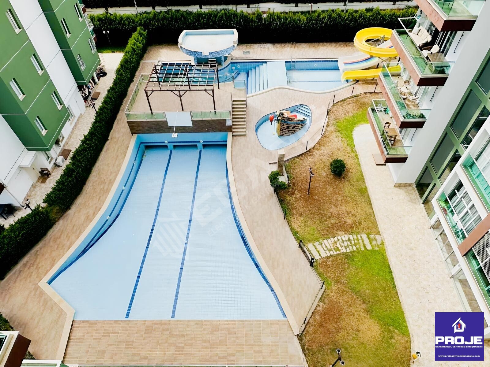 GÜRSELPAŞA'DA TATİL KONFORUNDA HAVUZ+AQUAPARK 2+1 KİRALIK DAİRE - 12