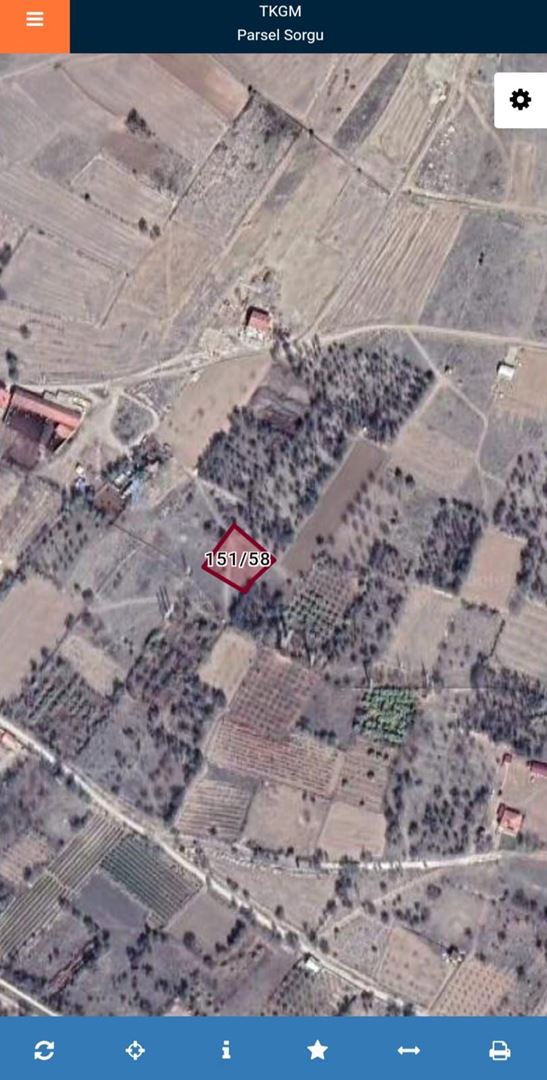 ısparta atabey harmanörende yatırımlık tarla