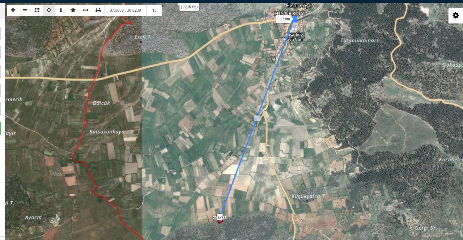 ✨ kaçırılmayacak fırsat! burdur ağlasun hisar köyünde satılık tarla ✨ - 8