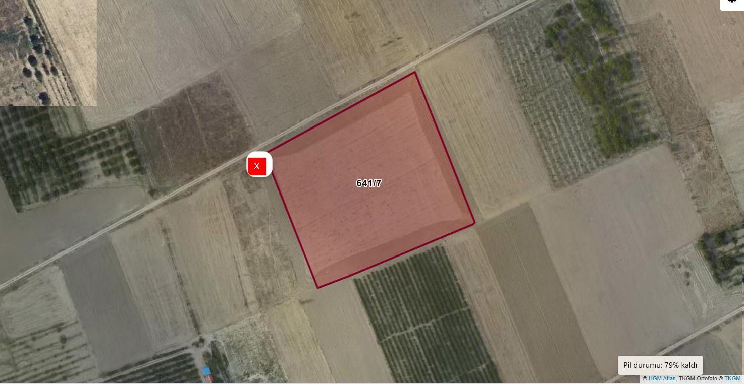 ısparta keçiborlu aşağı mahallesinde satılık tarlalar - 2