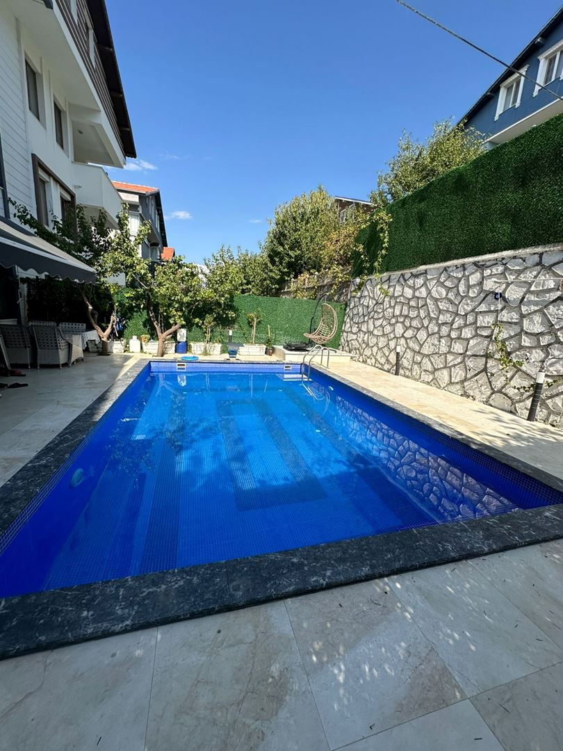 ısparta merkez ışıkkent mah. 4 katlı havuzlu satılık villa - 36