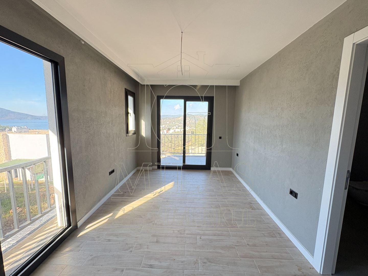 Kıyıkışlacık Deniz Manzaralı Sıfır 4+1 Müstakil Tripleks VillaMuğla, Milas, Kıyıkışlacık - 17