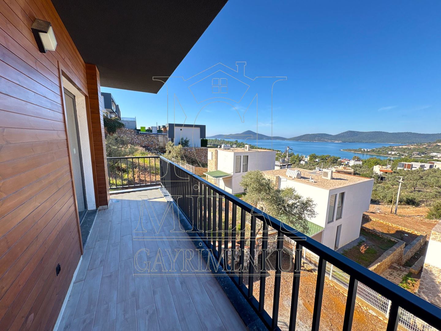 Kıyıkışlacık Deniz Manzaralı Sıfır 4+1 Müstakil Tripleks VillaMuğla, Milas, Kıyıkışlacık - 22