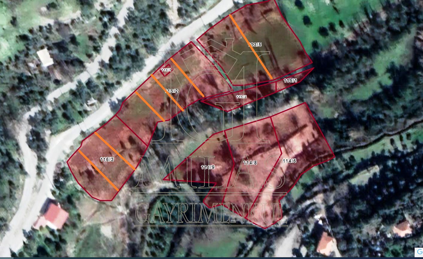 Denize yakın Doğa İçinde Dere Kenarı Yaşam Konsepti Oluşturacak ArsaMuğla, Milas, Dere - 24