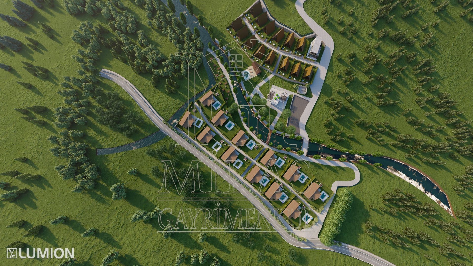 Denize yakın Doğa İçinde Dere Kenarı Yaşam Konsepti Oluşturacak ArsaMuğla, Milas, Dere - 21