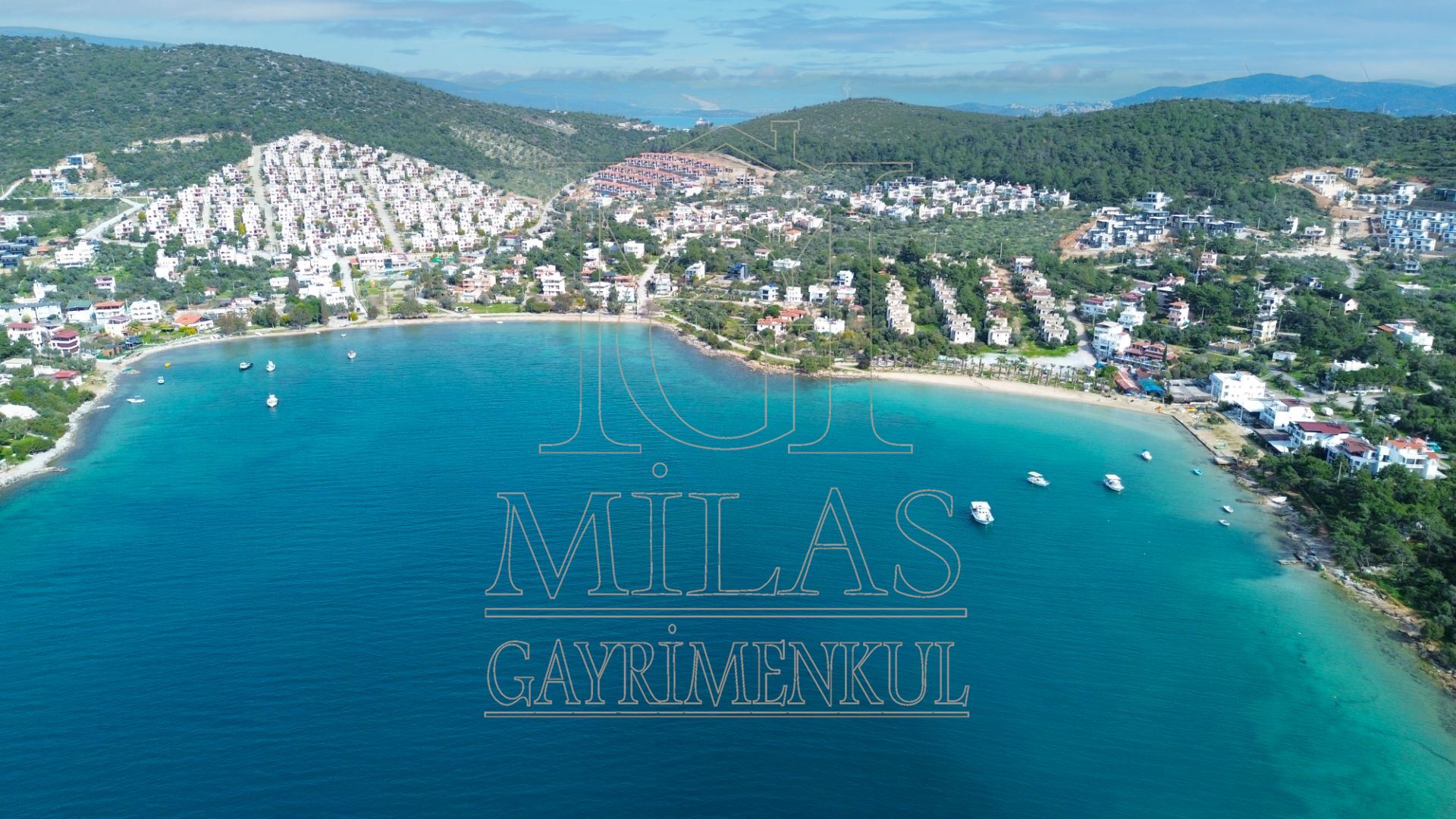 Kıyıkışlacık Deniz Manzaralı Sıfır 4+1 Müstakil Tripleks VillaMuğla, Milas, Kıyıkışlacık - 3
