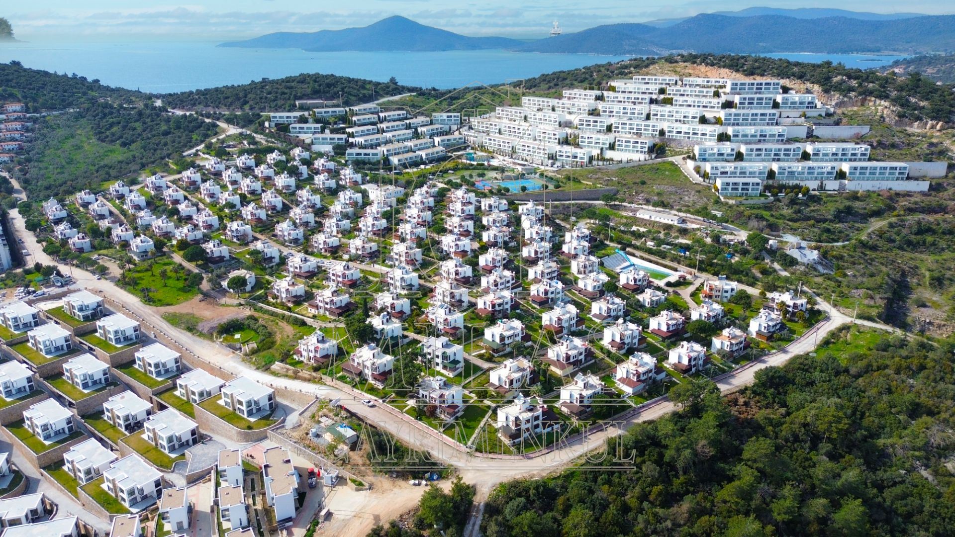 Kıyıkışlacık'ta Full Deniz Manzaralı Satılık 3+1 Dubleks VillaMuğla, Milas, Kıyıkışlacık - 3