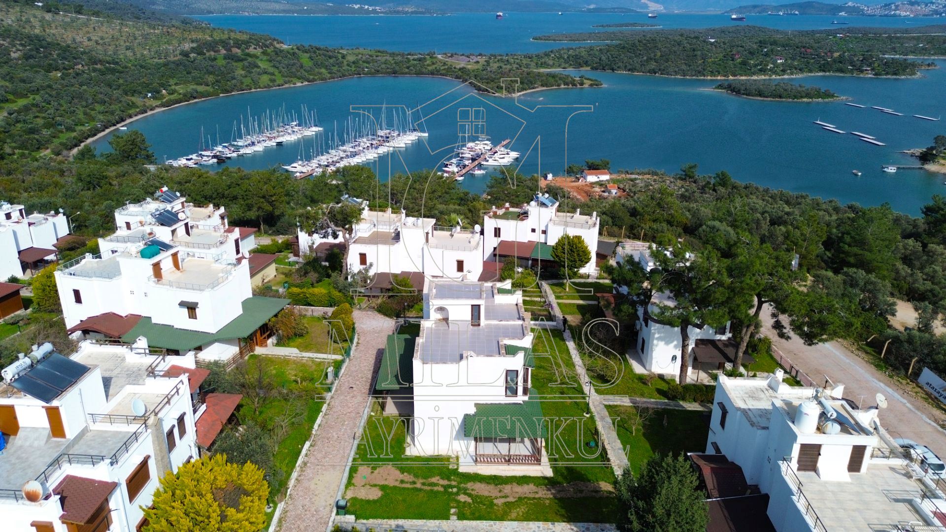 Kıyıkışlacık'ta Full Deniz Manzaralı Satılık 3+1 Dubleks VillaMuğla, Milas, Kıyıkışlacık - 6