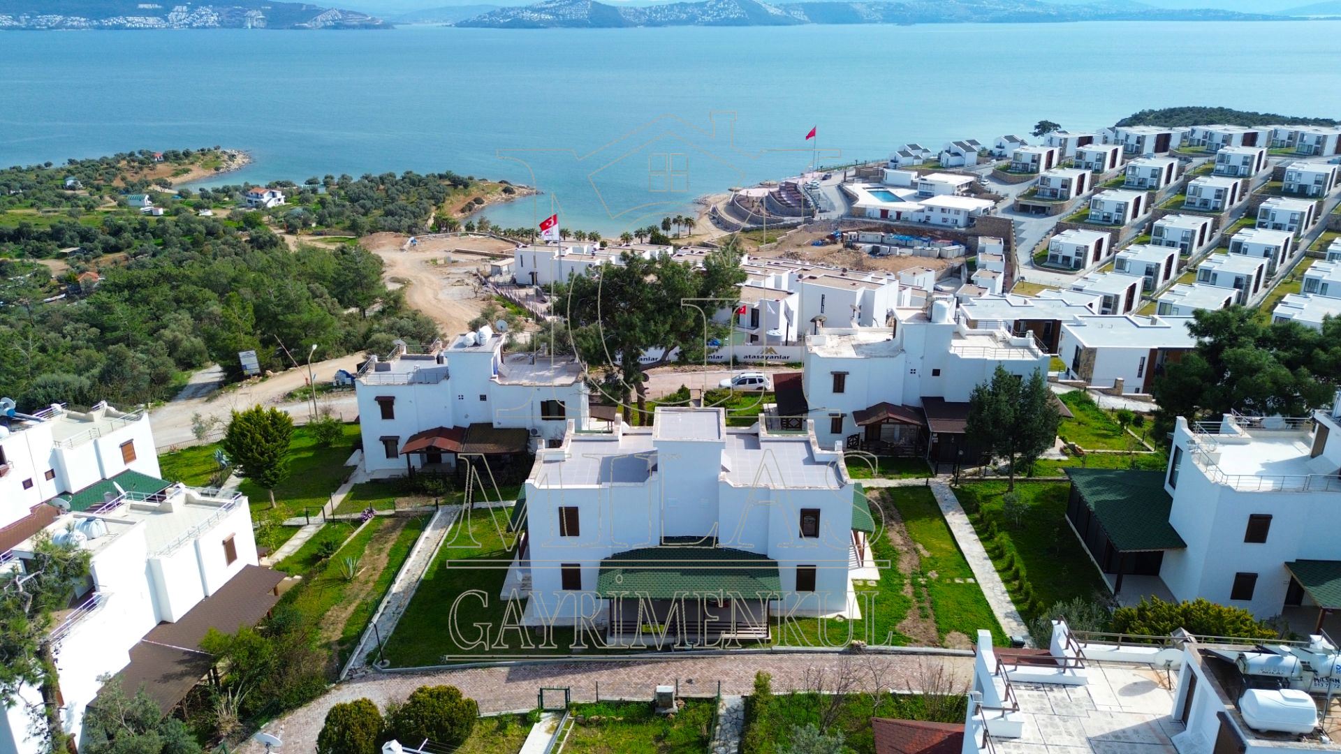 Kıyıkışlacık'ta Full Deniz Manzaralı Satılık 3+1 Dubleks VillaMuğla, Milas, Kıyıkışlacık - 4