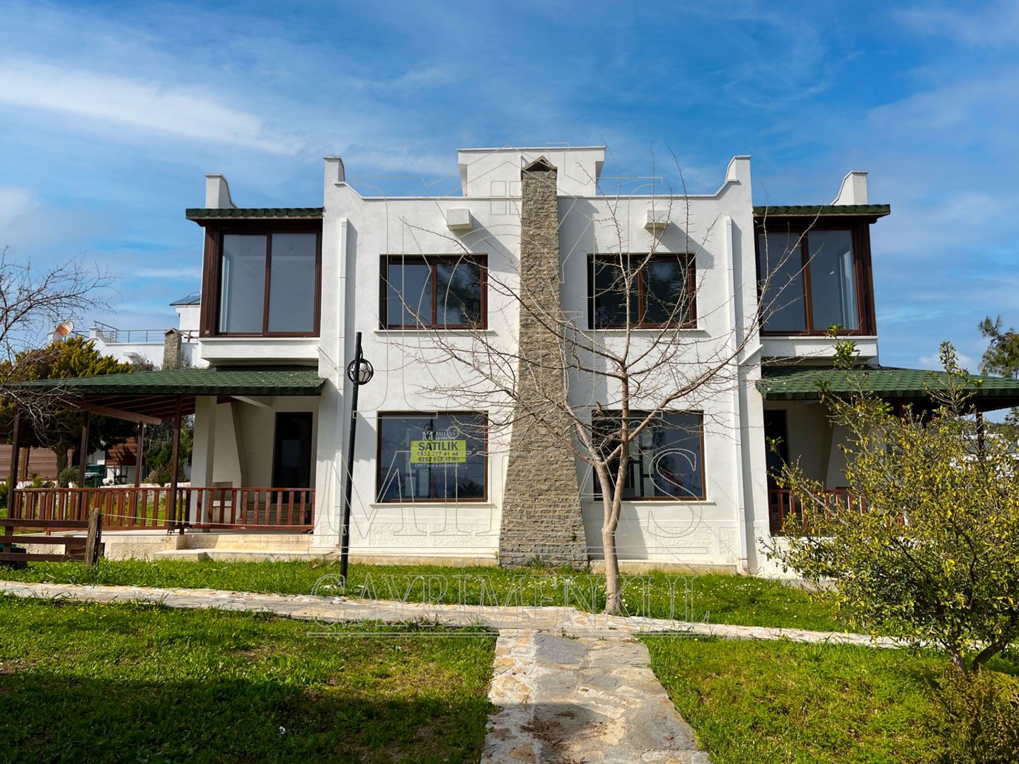 Kıyıkışlacık'ta Full Deniz Manzaralı Satılık 3+1 Dubleks VillaMuğla, Milas, Kıyıkışlacık - 8