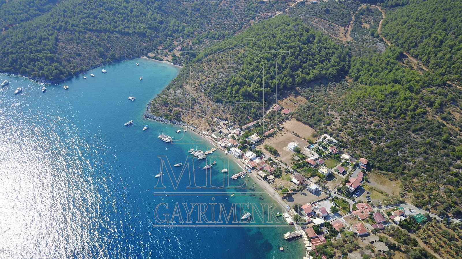 Ören Çökertme'de Full Deniz Manzaralı 3+1 Bahçeli Dubleks VillaMuğla, Milas, Bozalan - 31