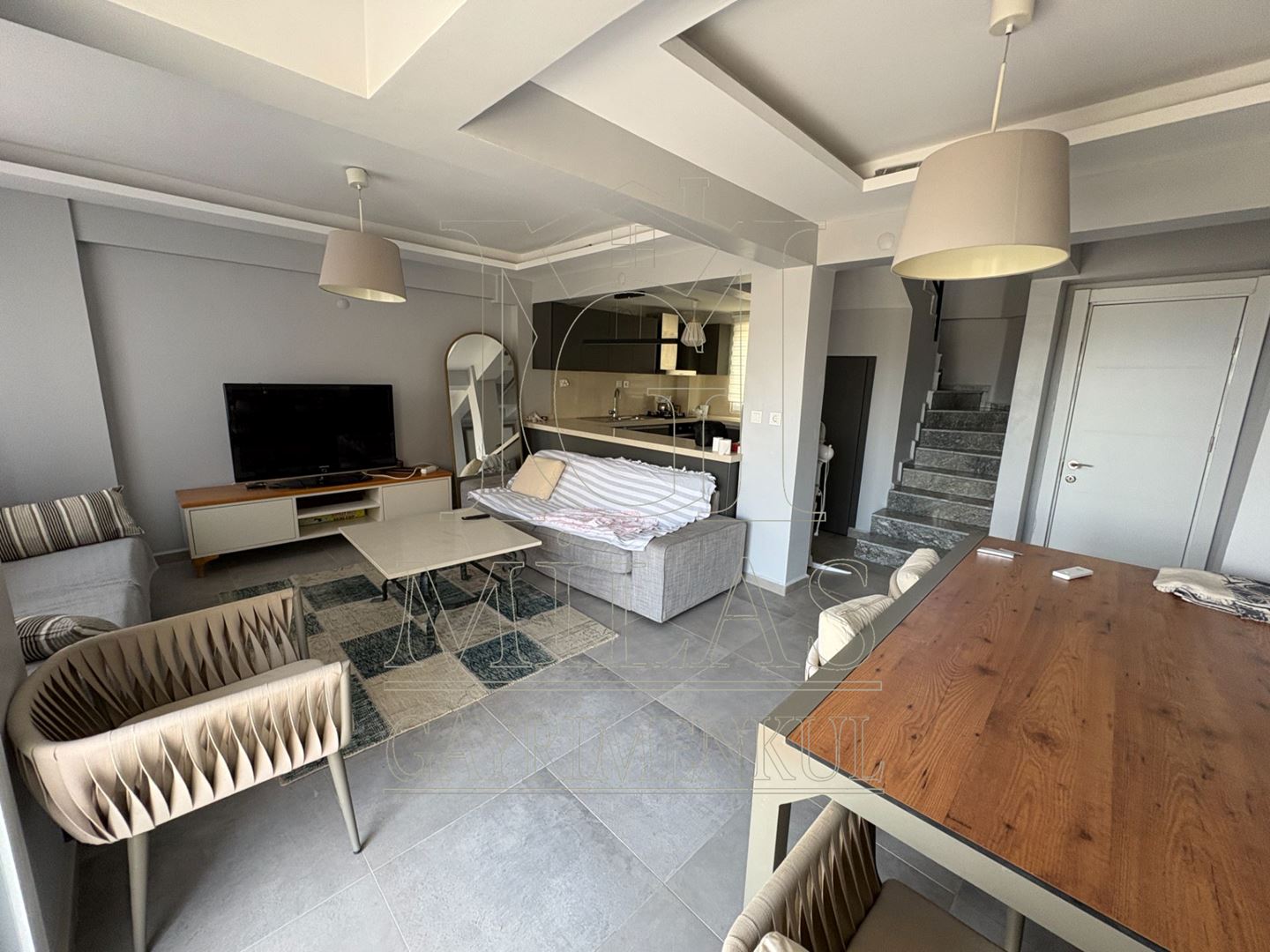 Ören Çökertme'de Full Deniz Manzaralı 3+1 Bahçeli Dubleks VillaMuğla, Milas, Bozalan - 12