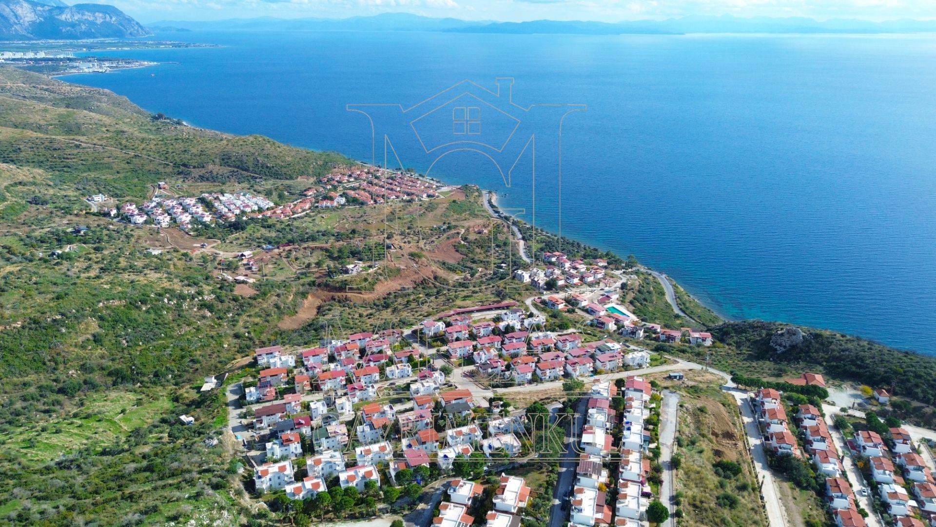 Ören Çökertme'de Full Deniz Manzaralı 3+1 Bahçeli Dubleks VillaMuğla, Milas, Bozalan - 3