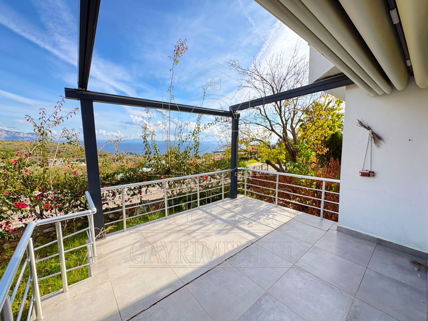 Ören Çökertme'de Full Deniz Manzaralı 3+1 Bahçeli Dubleks VillaMuğla, Milas, Bozalan - 16