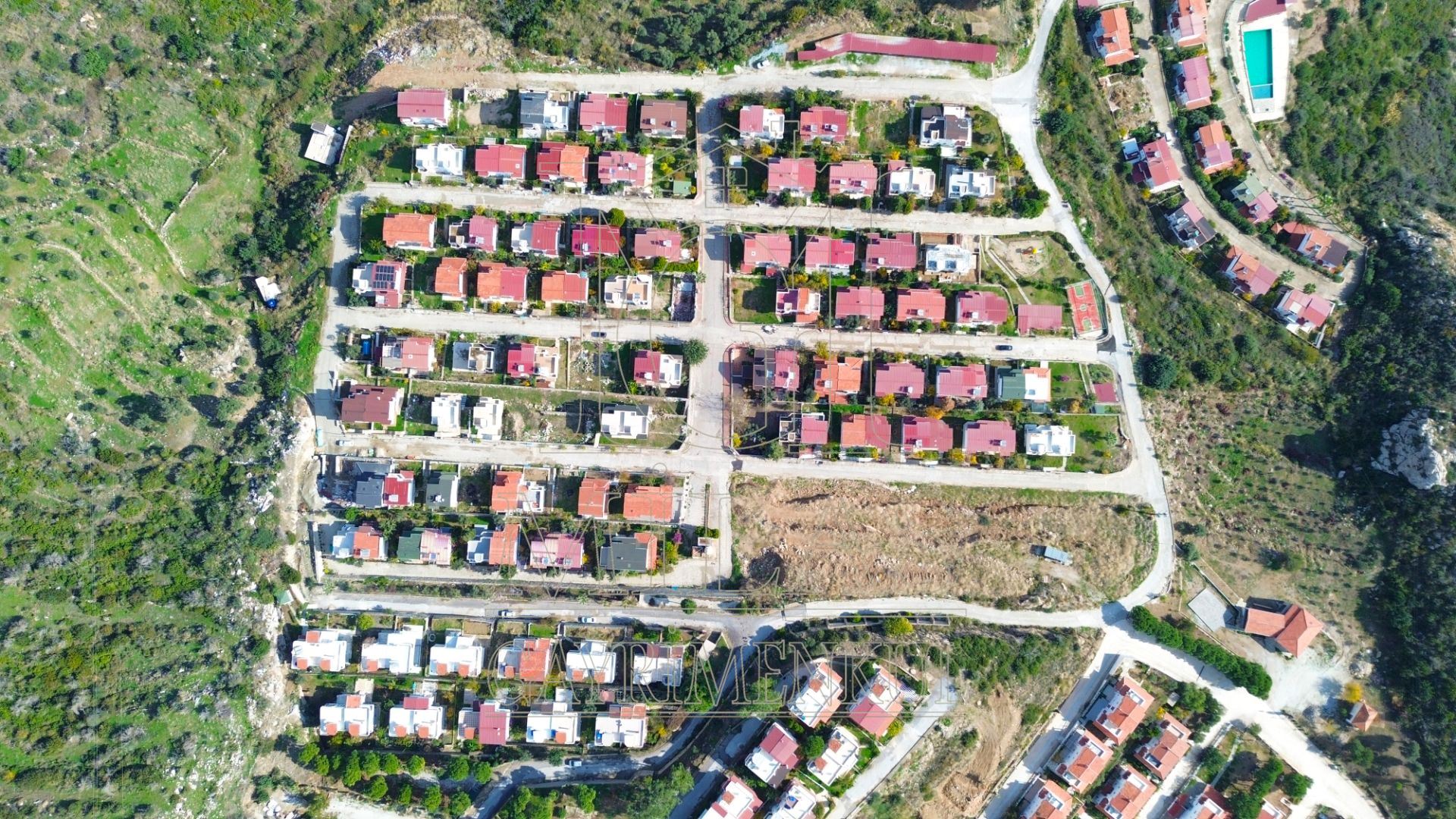 Ören Çökertme'de Full Deniz Manzaralı 3+1 Bahçeli Dubleks VillaMuğla, Milas, Bozalan - 4