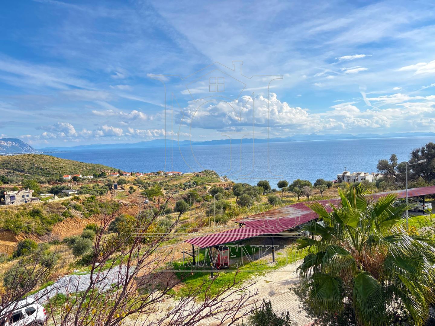 Ören Çökertme'de Full Deniz Manzaralı 3+1 Bahçeli Dubleks VillaMuğla, Milas, Bozalan - 26