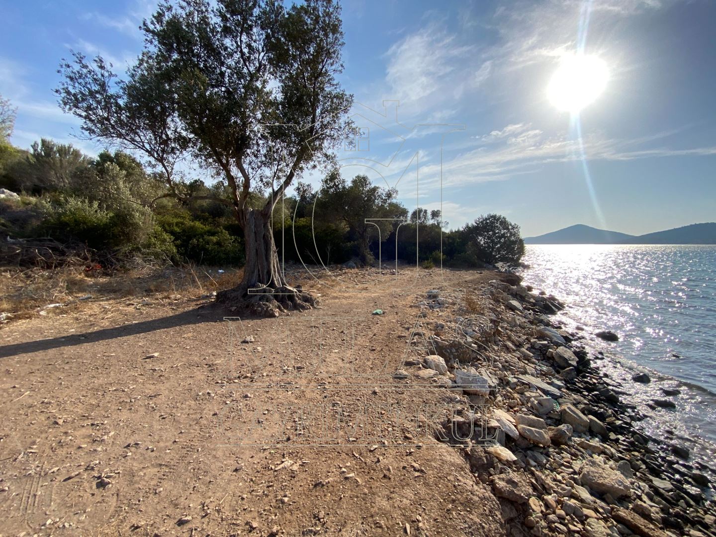 KIYIKIŞLACIK'TA ÖZEL KOYDA DENİZE SIFIR SATILIK ARAZİMuğla, Milas, Kıyıkışlacık - 9