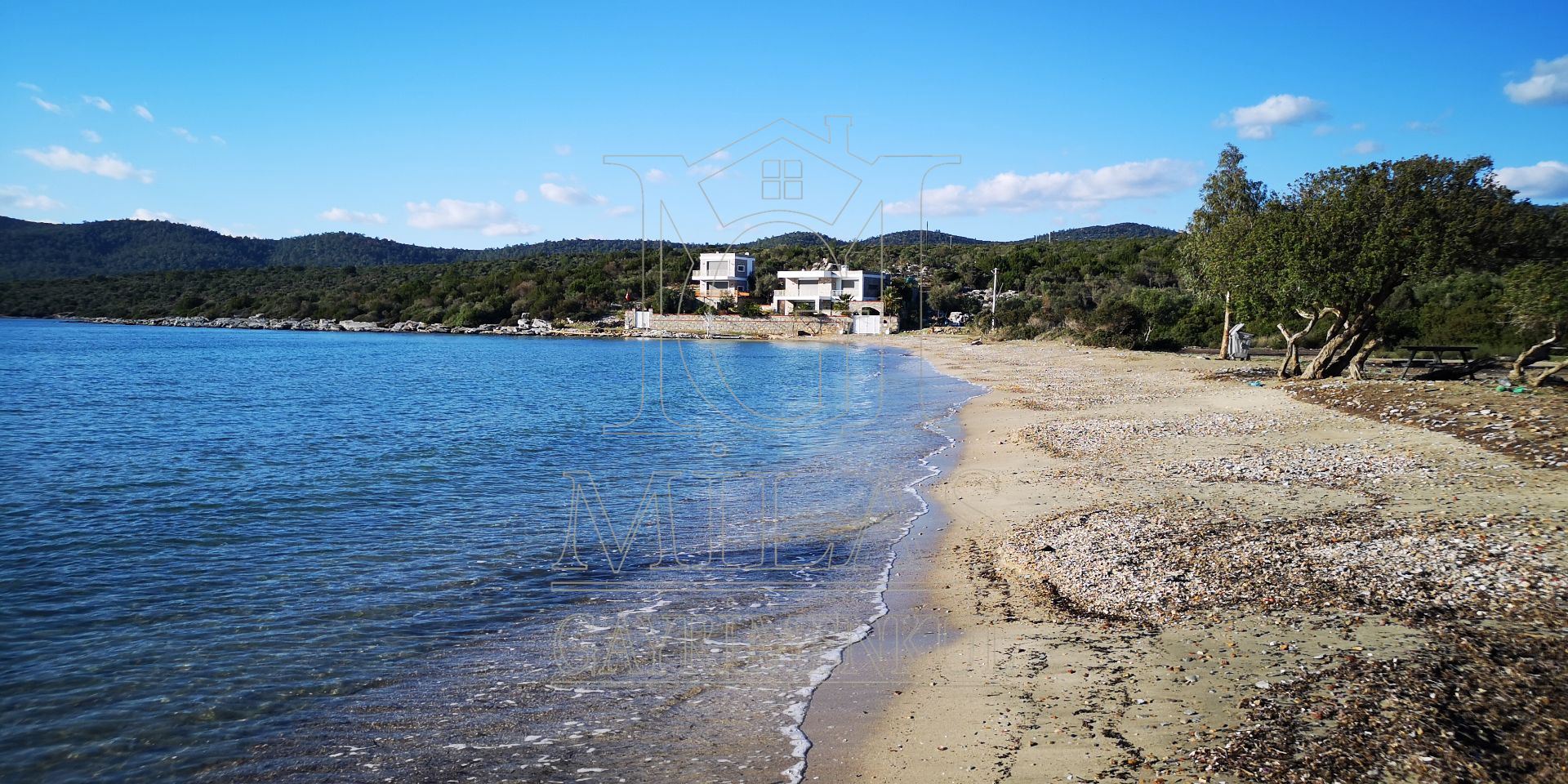 KIYIKIŞLACIK'TA ÖZEL KOYDA DENİZE SIFIR SATILIK ARAZİMuğla, Milas, Kıyıkışlacık - 6