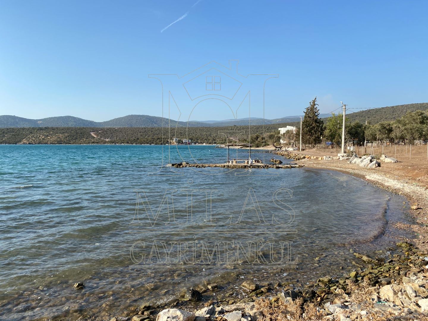 KIYIKIŞLACIK'TA ÖZEL KOYDA DENİZE SIFIR SATILIK ARAZİMuğla, Milas, Kıyıkışlacık - 18