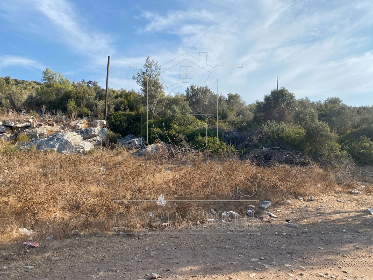 KIYIKIŞLACIK'TA ÖZEL KOYDA DENİZE SIFIR SATILIK ARAZİMuğla, Milas, Kıyıkışlacık - 10