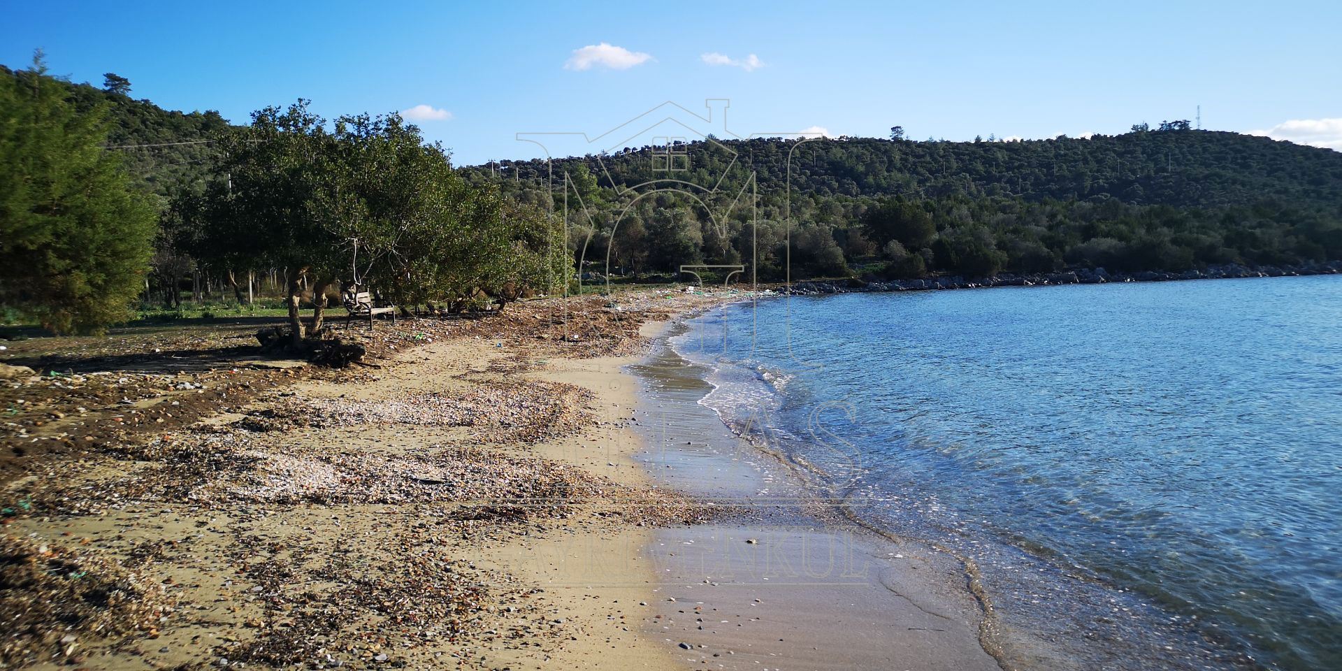 KIYIKIŞLACIK'TA ÖZEL KOYDA DENİZE SIFIR SATILIK ARAZİMuğla, Milas, Kıyıkışlacık - 5