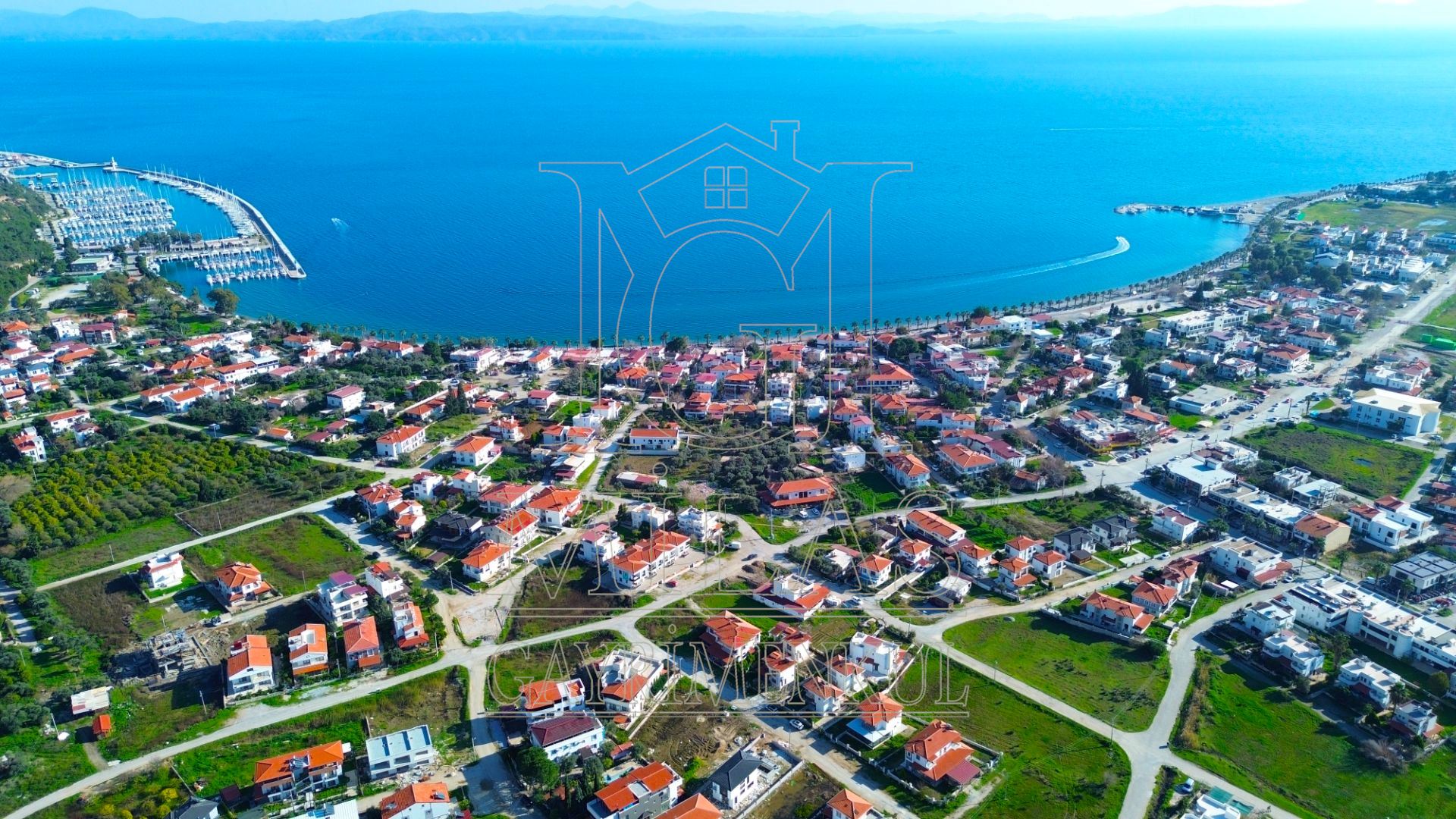 Milas Ören Kalemde Deniz ve Doğa Manzaralı 1300M² Konut İmarlı ArsaMuğla, Milas, Kalem - 26