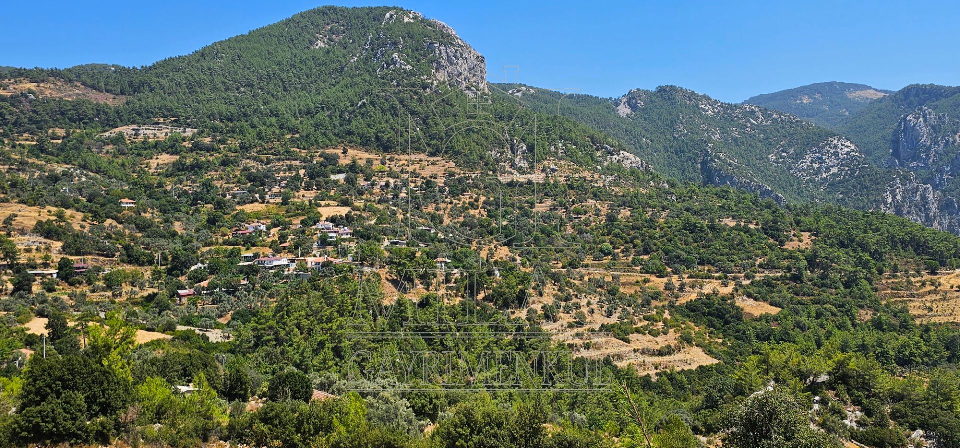 Milas Ören Kalemde Deniz ve Doğa Manzaralı 1300M² Konut İmarlı ArsaMuğla, Milas, Kalem - 5