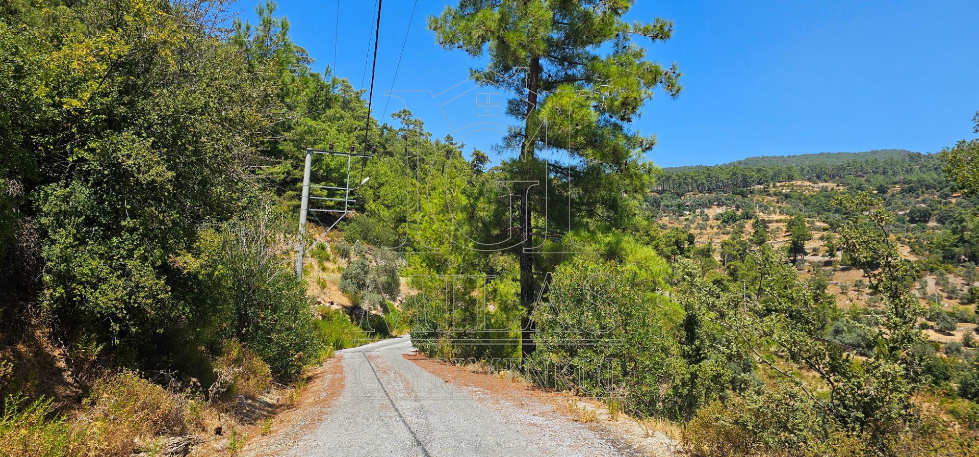 Milas Ören Kalemde Deniz ve Doğa Manzaralı 1300M² Konut İmarlı ArsaMuğla, Milas, Kalem - 6