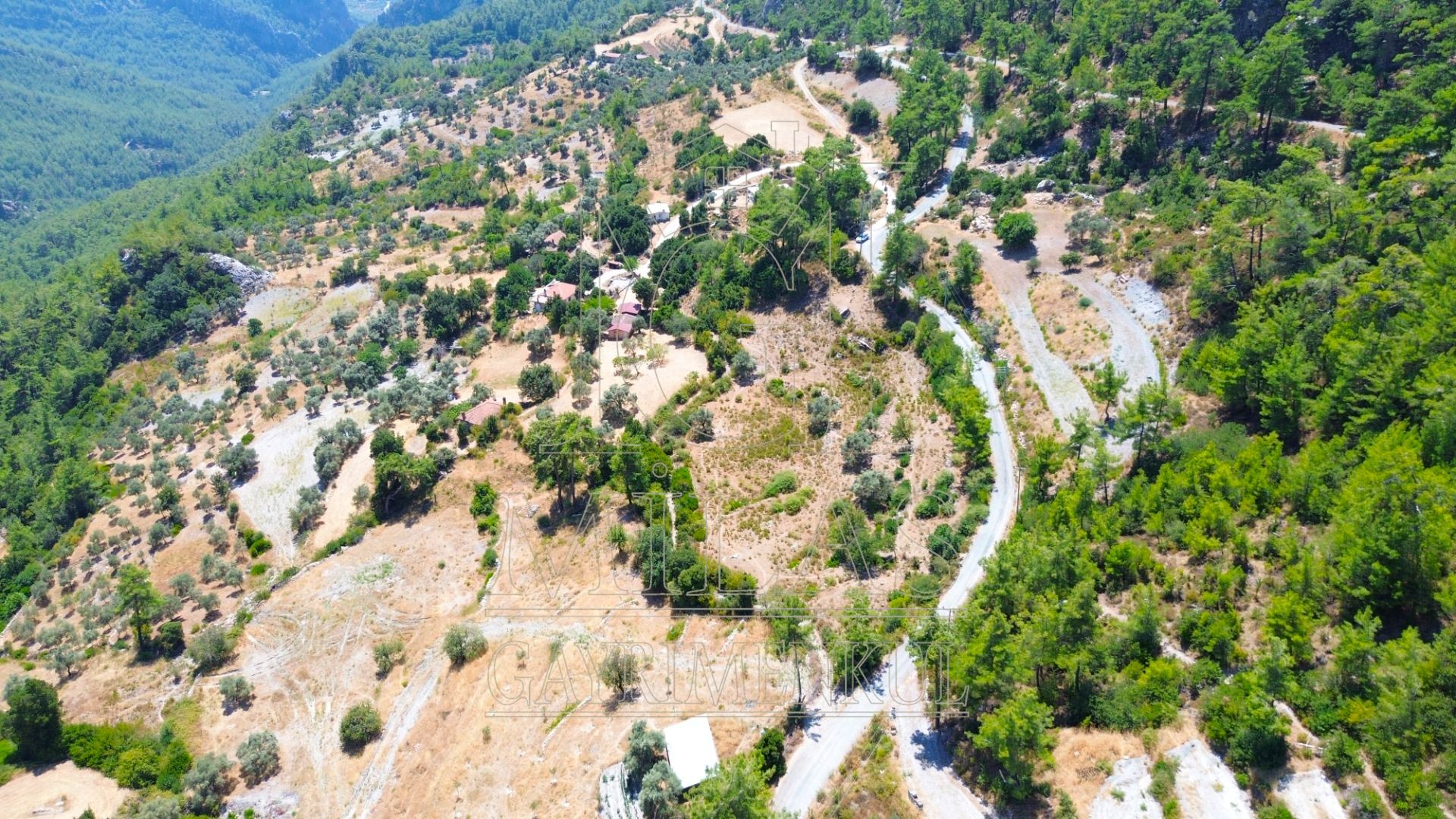 Milas Ören Kalemde Deniz ve Doğa Manzaralı 1300M² Konut İmarlı ArsaMuğla, Milas, Kalem - 14