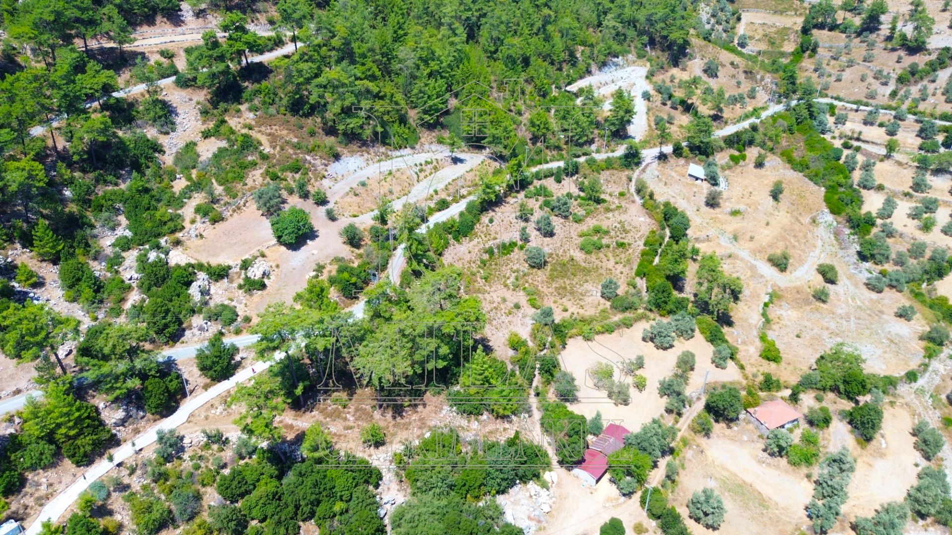Milas Ören Kalemde Deniz ve Doğa Manzaralı 1300M² Konut İmarlı ArsaMuğla, Milas, Kalem - 18