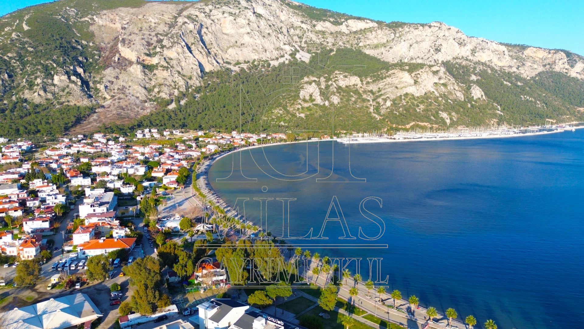 Milas Ören Kalemde Deniz ve Doğa Manzaralı 1300M² Konut İmarlı ArsaMuğla, Milas, Kalem - 27